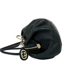 Gucci Ski Guccissima Leather 2-Way Shoulder Bag Tote Black — view 5