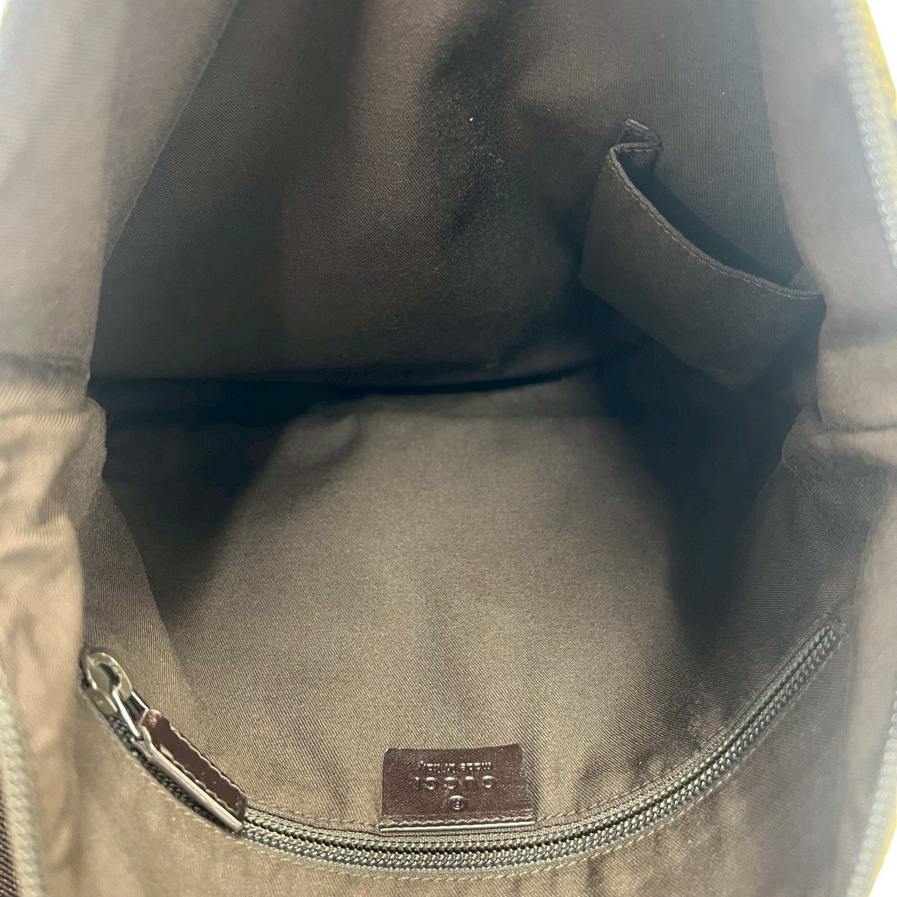 Gucci GG Canvas Pattern Leather Shoulder Bag Crossbody Cross Beige Brown — view 9