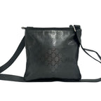 Gucci Imprime GG Pattern Leather Shoulder Bag Crossbody Pochette Cross Gray — view 3