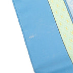 Hermes Carre 90 Nikko Toshogu Scarf Large Blue Silk — view 5