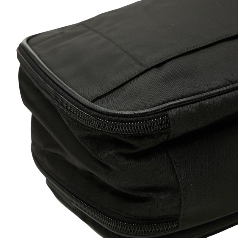 Prada Vanity Bag Carry on Bag Cosmetic Bag Black Nylon — view 7