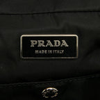 Prada Vanity Bag Carry on Bag Cosmetic Bag Black Nylon — view 9
