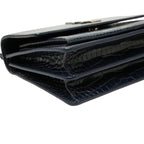 Saint Laurent YSL Monogram Sunset Croco Shoulder — view 5
