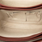 Gucci Marrakech Shoulder Bag Brown Bordeaux Leather — view 4
