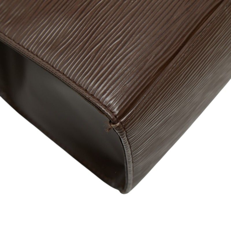 Louis Vuitton Epi Croisette Handbag Mocha Brown Leather — view 7