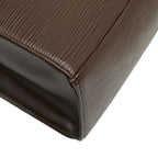 Louis Vuitton Epi Croisette Handbag Mocha Brown Leather — view 5