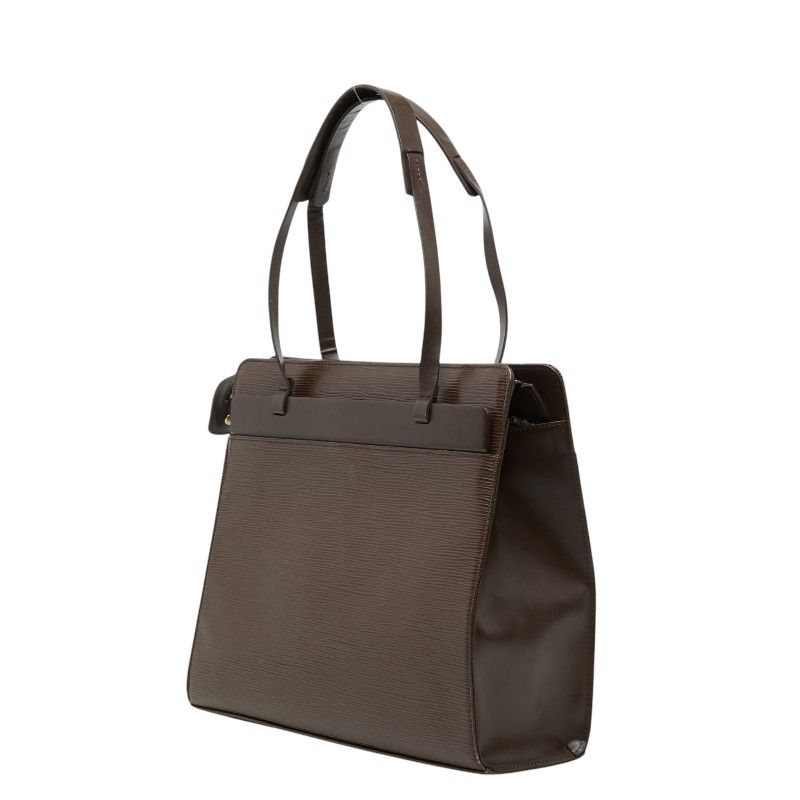 Louis Vuitton Epi Croisette Handbag Mocha Brown Leather — view 2