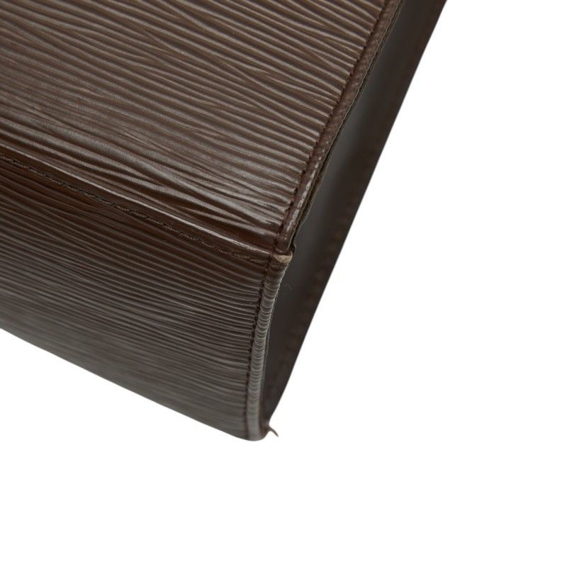 Louis Vuitton Epi Croisette Handbag Mocha Brown Leather — view 4