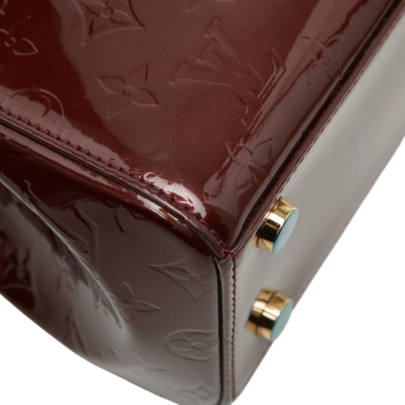 Louis Vuitton Monogram Vernis Blair MM 2-Way Shoulder Bag Rouge Fauvist Patent — view 5