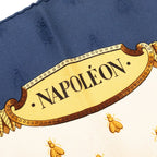 Hermes Carre 90 Napoleon Scarf Blue Red White Silk — view 5
