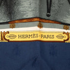 Hermes Carre 90 Napoleon Scarf Blue Red White Silk — view 3