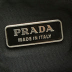 Prada Shoulder Bag Black Nylon — view 9