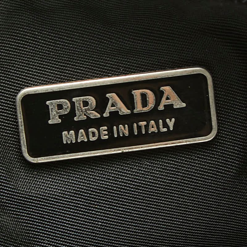 Prada Shoulder Bag Black Nylon — view 9