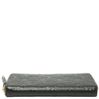 Louis Vuitton Monogram Empreinte Zippy Wallet Zip Around Noir Black Leather — view 3