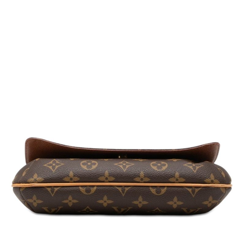 Louis Vuitton Monogram Musette Tango Short Shoulder Bag Brown Leather — view 3