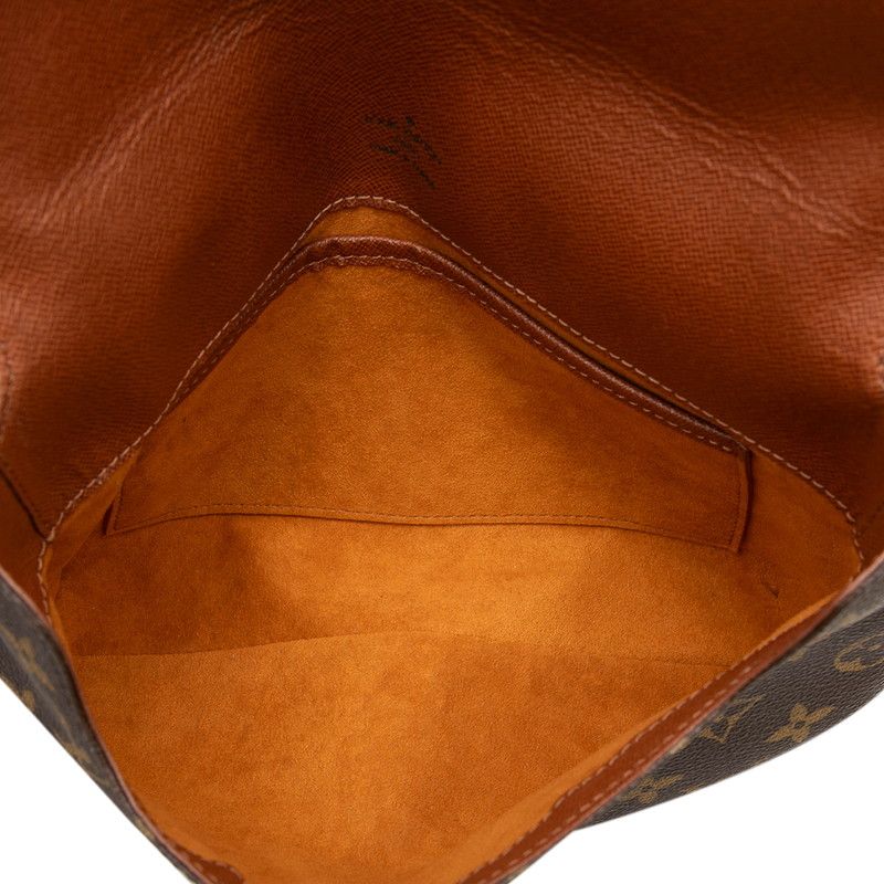 Louis Vuitton Monogram Musette Tango Short Shoulder Bag Brown Leather — view 4