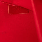 Louis Vuitton Monogram Vernis Pochette Felicie Chain Shoulder Bag Cerise — view 6