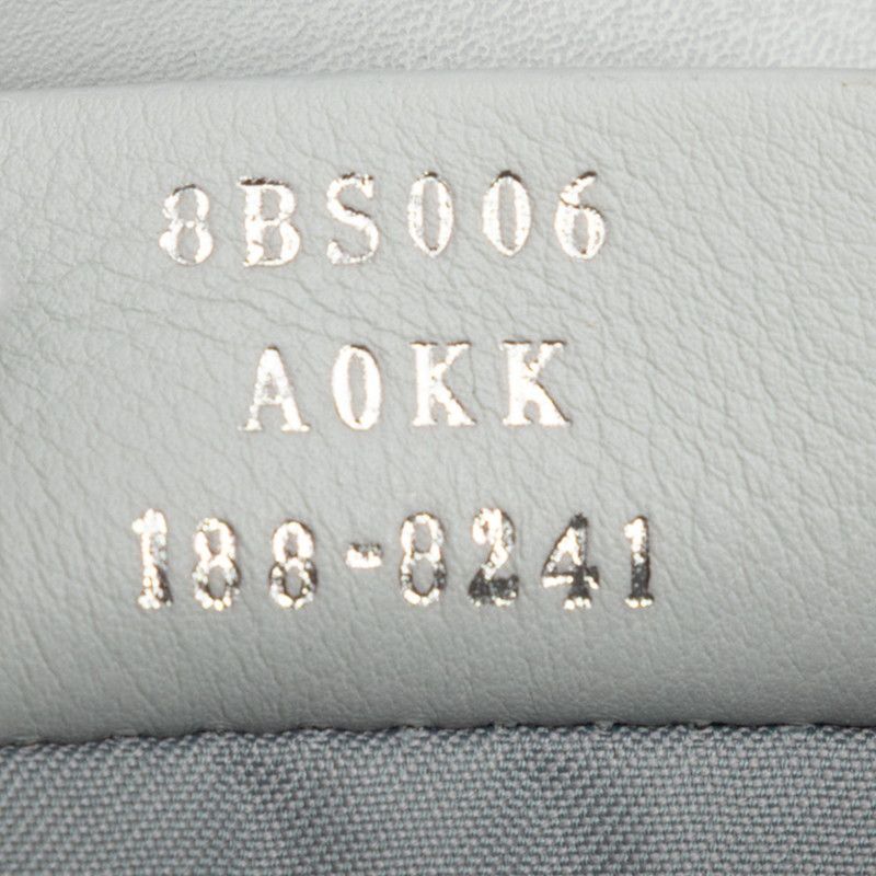Fendi IS Chain Shoulder Bag Gray Leather — view 6