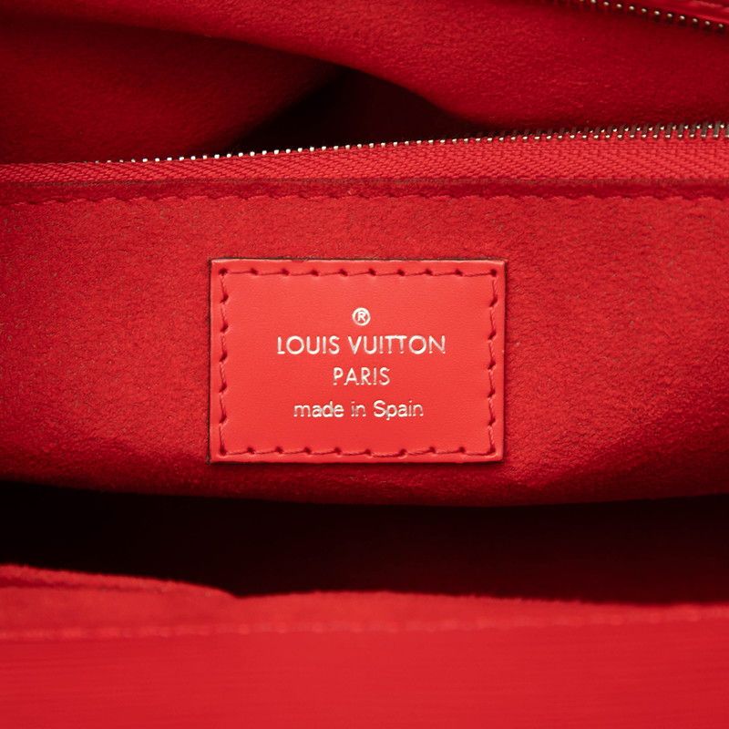 Louis Vuitton Epi Maroulis BB 2-Way Shoulder Bag Castilian Red Leather — view 8