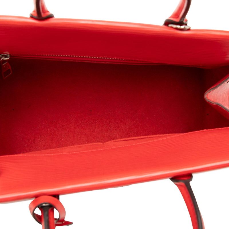 Louis Vuitton Epi Maroulis BB 2-Way Shoulder Bag Castilian Red Leather — view 6