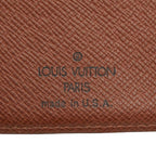Louis Vuitton Monogram Agenda PM Notebook Cover Brown Leather — view 9