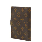 Louis Vuitton Monogram Agenda PM Notebook Cover Brown Leather — view 2