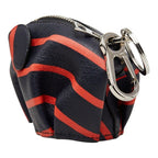 Loewe Elephant Coin Case Bag Charm Navy Red Leather — view 2