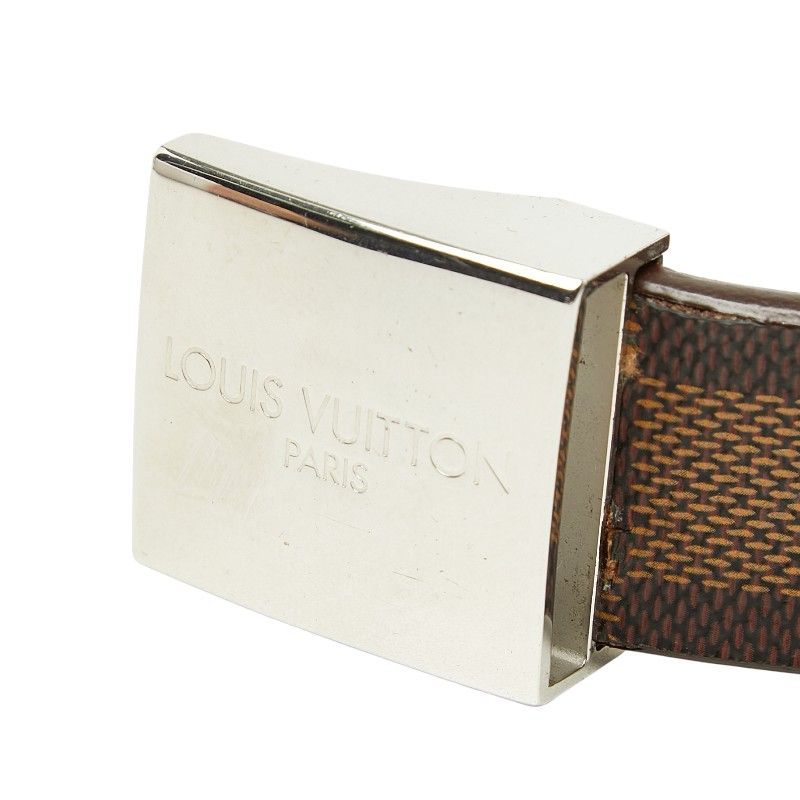 Louis Vuitton Damier Ceinture Carre 95 38 Brown Leather 1- Belt — view 4