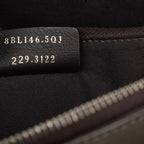 Fendi by the Way 2-Way Shoulder Bag Gray Black Leather — view 6