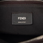 Fendi by the Way 2-Way Shoulder Bag Gray Black Leather — view 5