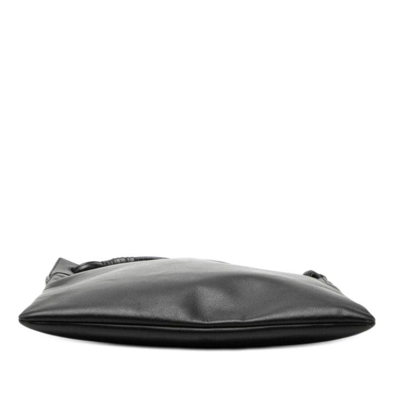 Bottega Veneta Vintage Shoulder Bag Black Leather — view 3