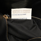 Bottega Veneta Vintage Shoulder Bag Black Leather — view 6