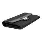 Dior Trotter Wallet Black Canvas Leather — view 5
