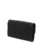Dior Trotter Wallet Black Canvas Leather — view 2