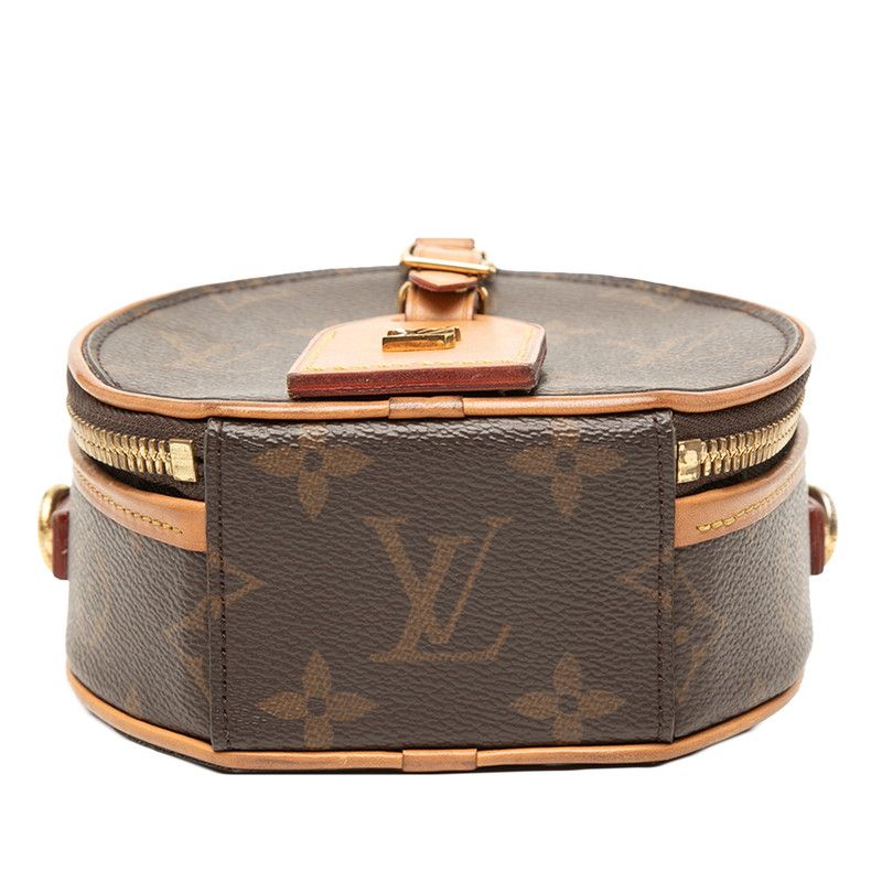 Louis Vuitton Monogram Mini Boite Chapeau 2-Way Shoulder Bag Crossbody Brown — view 3