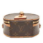 Louis Vuitton Monogram Mini Boite Chapeau 2-Way Shoulder Bag Crossbody Brown — view 3