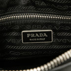 Prada 2-Way Shoulder Bag Black Nylon Leather — view 5