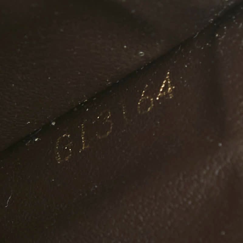 Louis Vuitton Monogram Portefeuille Josephine Coin Case Pouch Brown Leather 1 — view 9