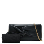 Loewe Anagram Wallet Chain Black Leather 1- Shoulder — view 9