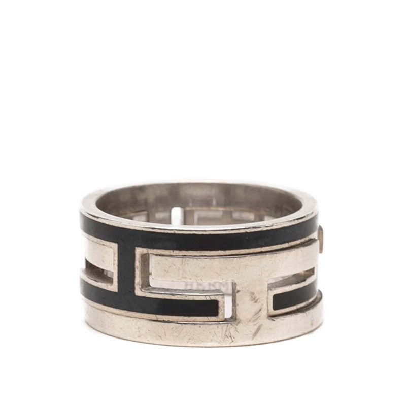 Hermes Mubouche Ring 51 Silver