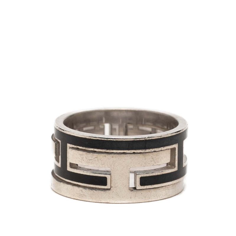 Hermes Mubouche Ring 51 Silver