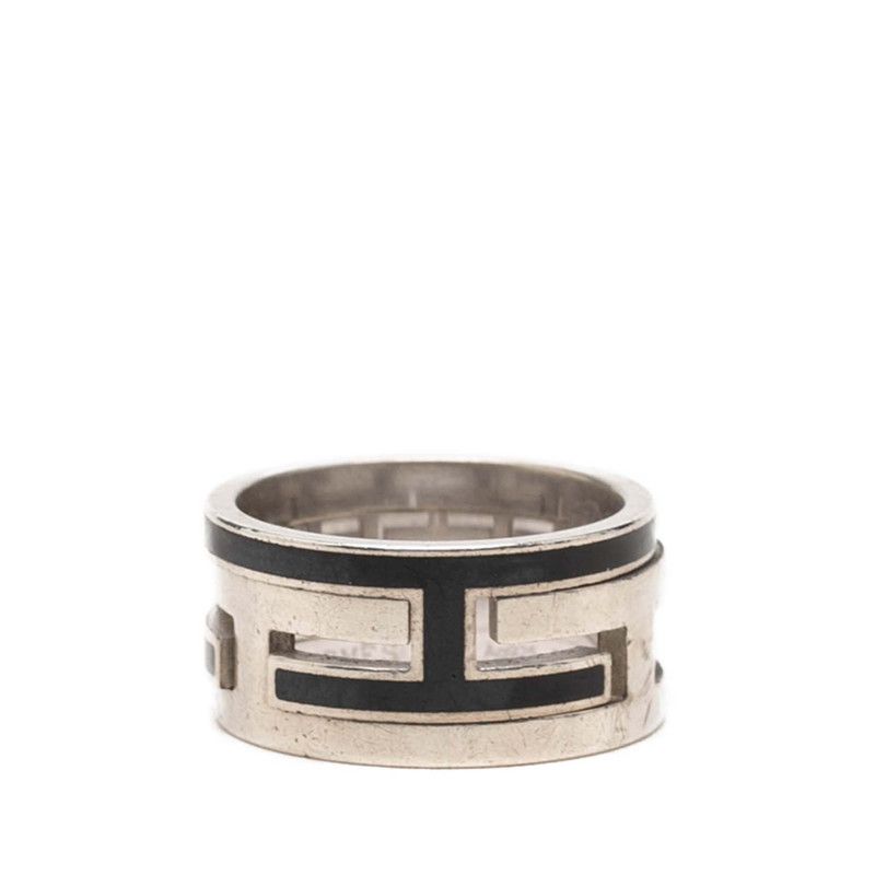 Hermes Mubouche Ring 51 Silver