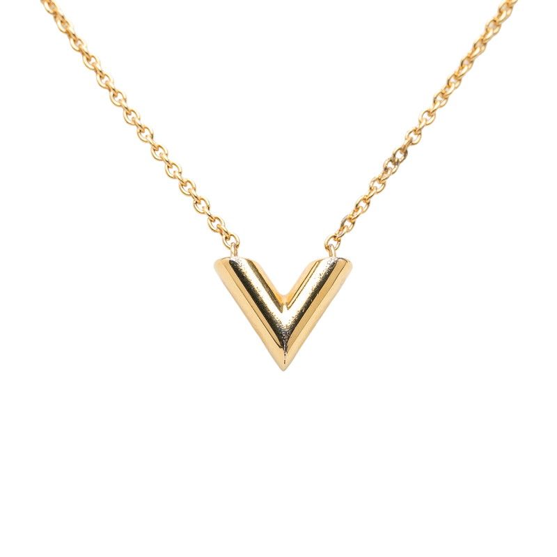 Louis Vuitton Essential Chain Pendant Gold Plated — view 2