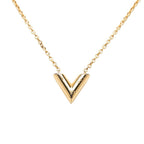 Louis Vuitton Essential Chain Pendant Gold Plated
