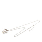 Louis Vuitton Monogram Chain Pendant Silver Metal — view 3