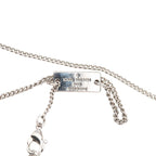 Louis Vuitton Monogram Chain Pendant Silver Metal — view 7