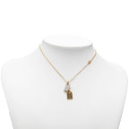 Louis Vuitton Nanogram Collier Precious Chain Pendant Gold Silver — view 7
