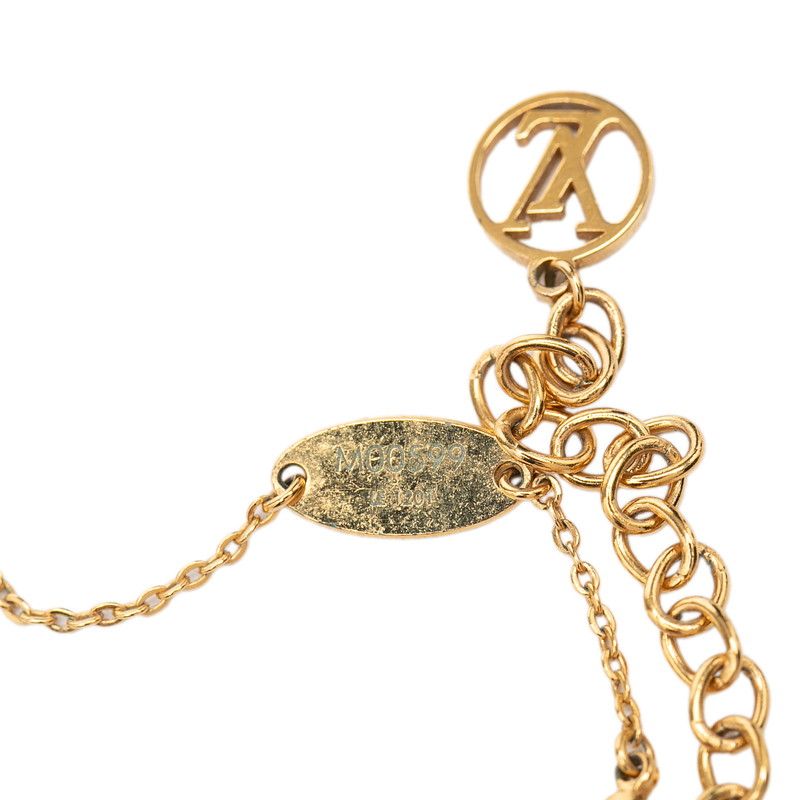 Louis Vuitton Nanogram Collier Precious Chain Pendant Gold Silver — view 5