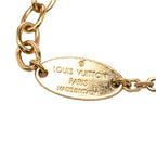 Louis Vuitton Bracelet Blue Ming Chain Gold Plated — view 6