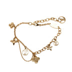 Louis Vuitton Bracelet Blue Ming Chain Gold Plated